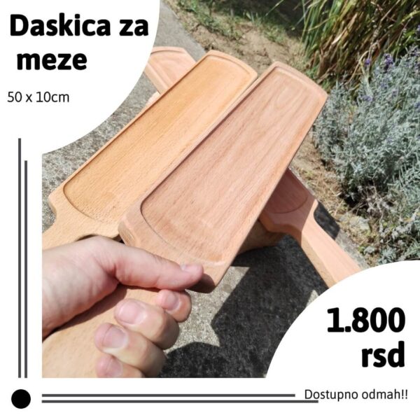 Daskica za meze 50x10cm